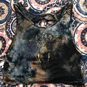 Cute tie-dyed tank top